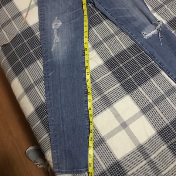 AG Adriano Goldschmied jeans 26r 26 distress STEVIE ANKLE slim straight - Picture 11 of 12